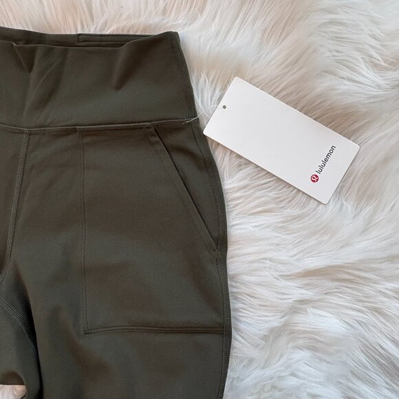 Lululemon Align High-Rise Jogger Dark Olive Size 4 - Picture 3 of 5